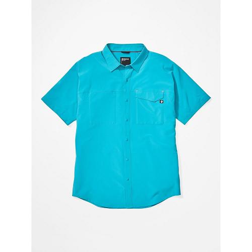 Marmot Northgate Peak Clothes - Mens Shirts Blue CA9140372 Canada